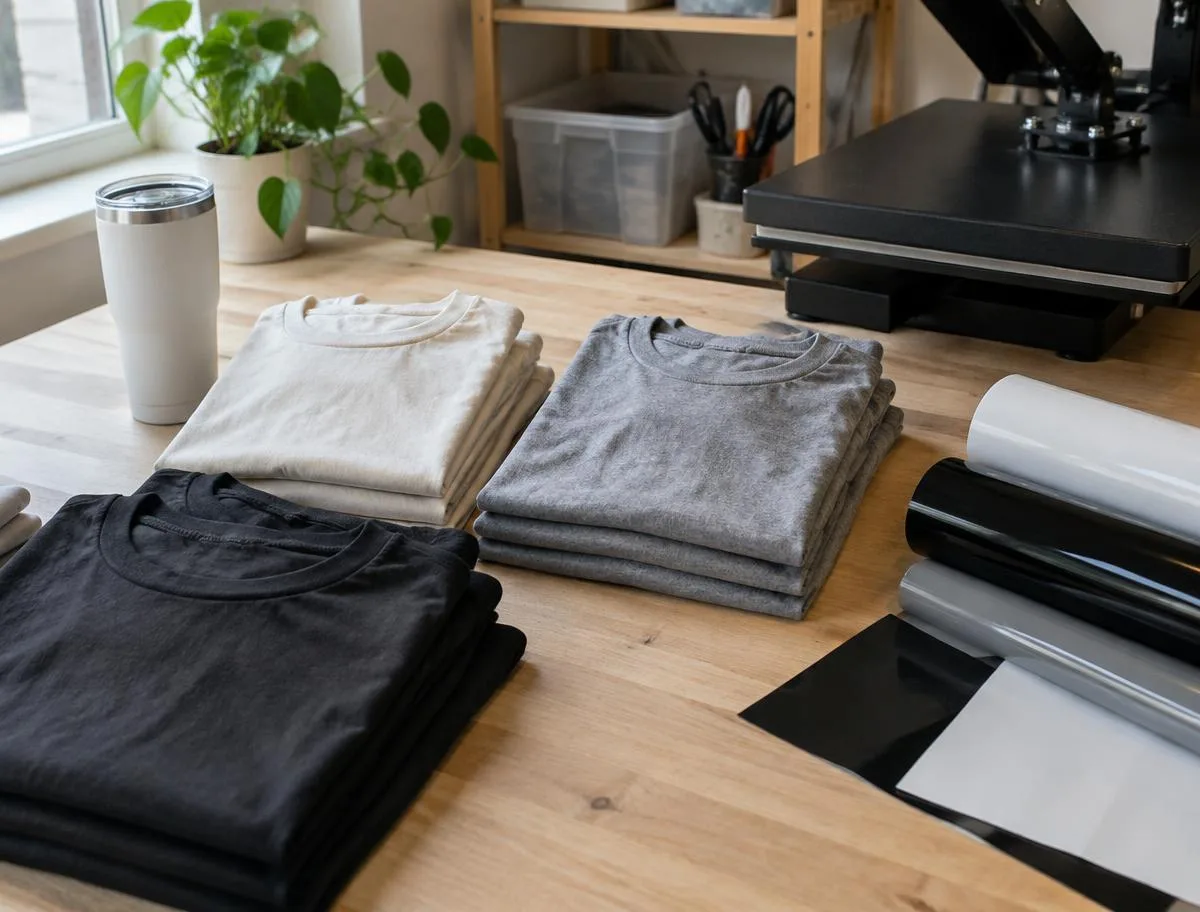 Custom apparel and tumblers workshop by Sleeves by Travis